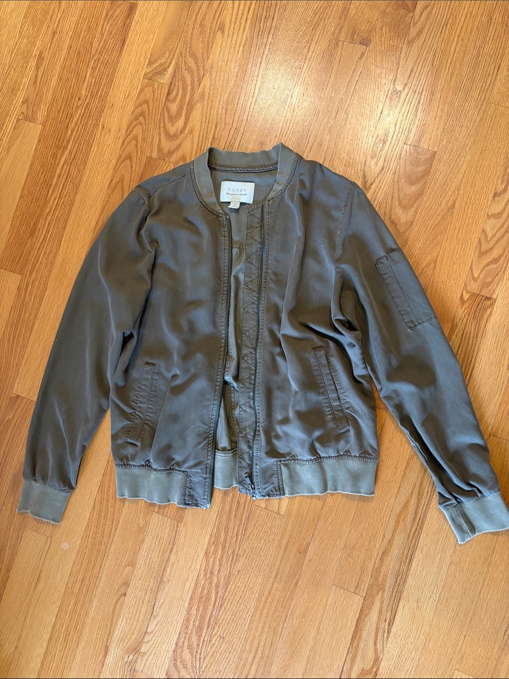 Hinge Olive Green Lightweight Jacket